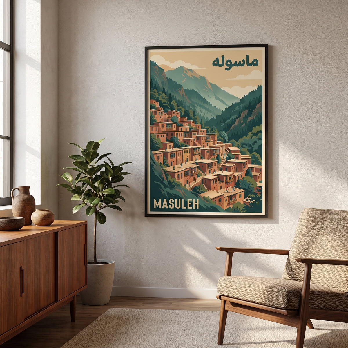 Rooftops of Masuleh