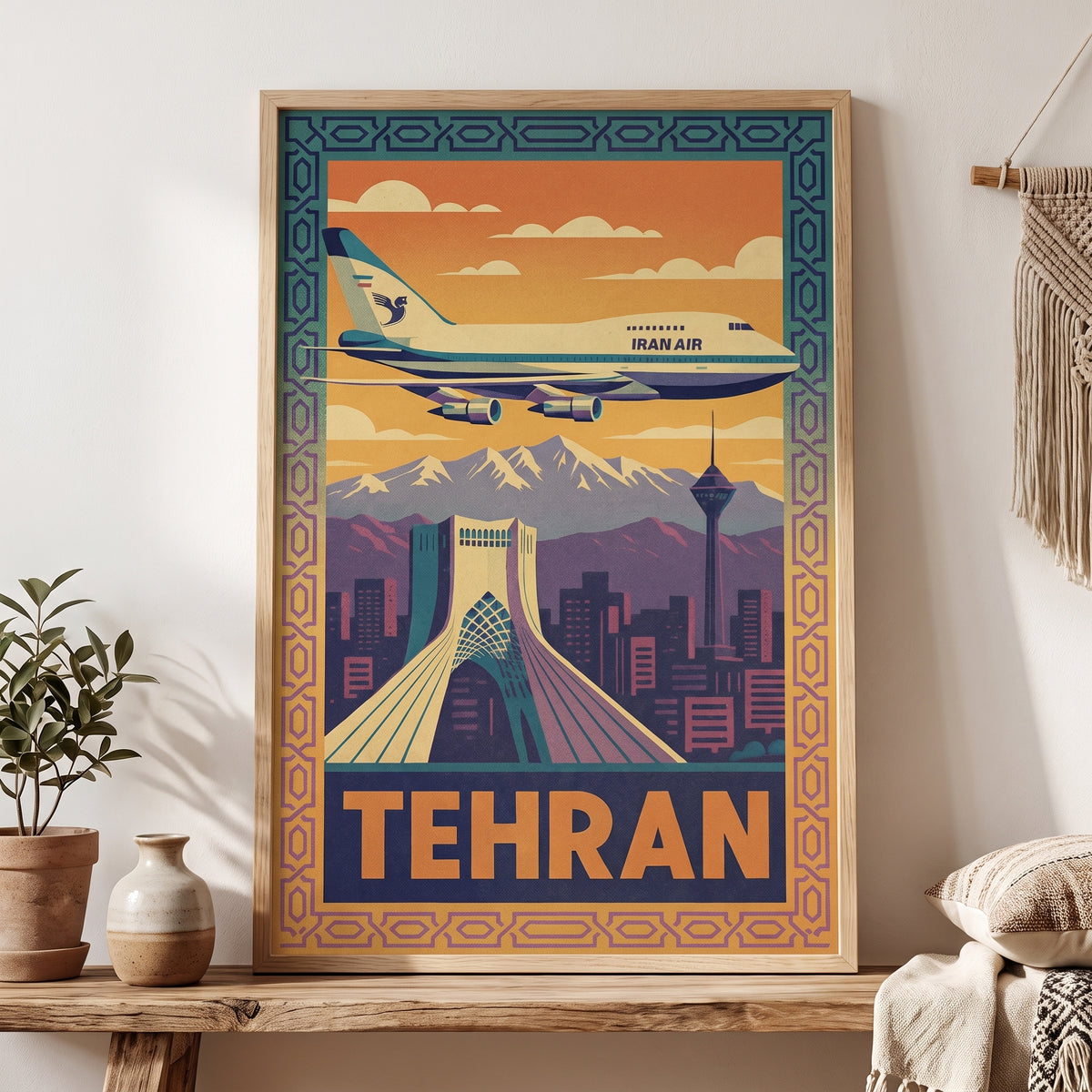 Iran Air over Tehran