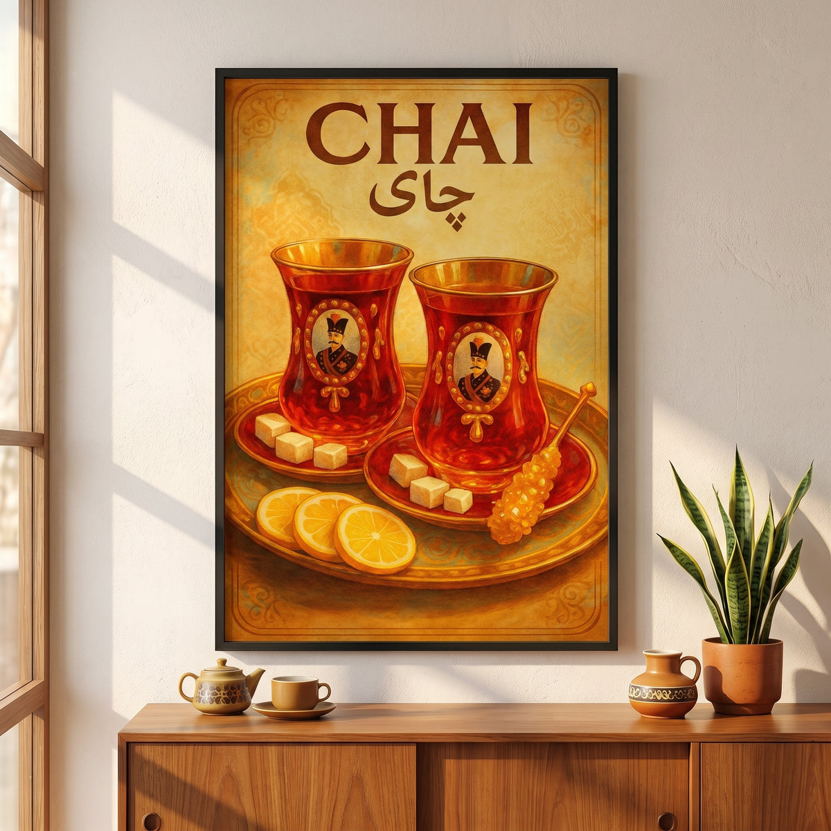 Two Glasses of Chai