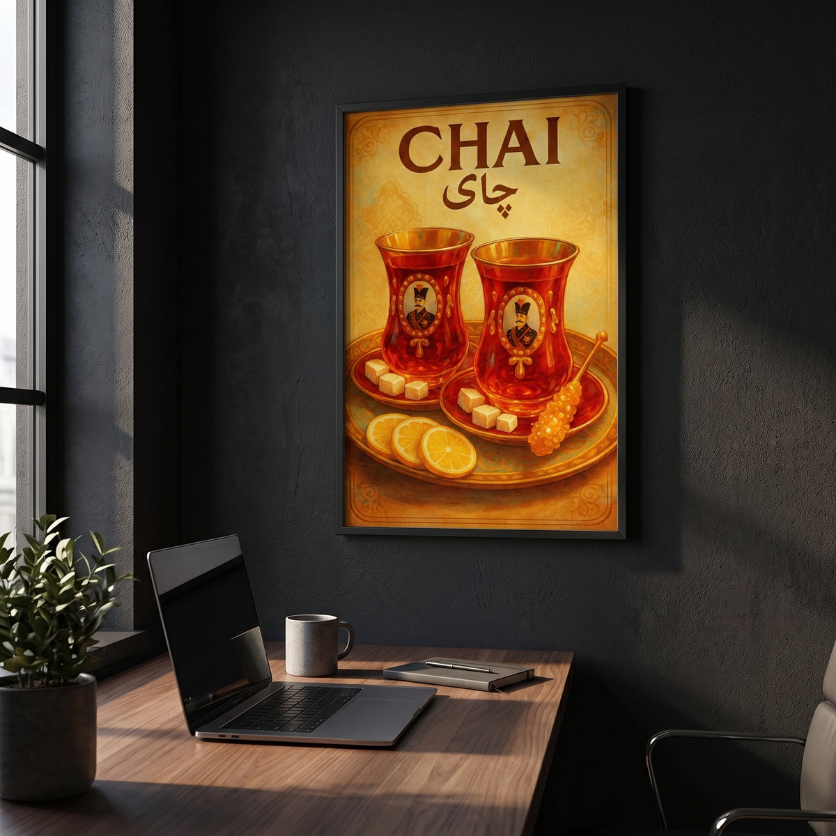 Two Glasses of Chai
