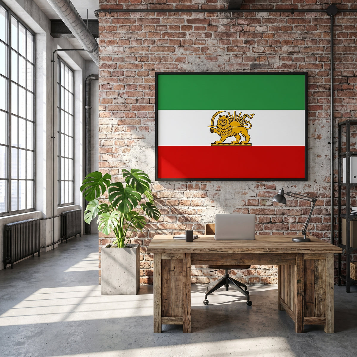 Flag of Imperial Iran