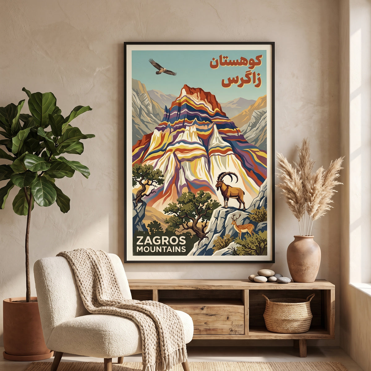 Colors of the Zagros