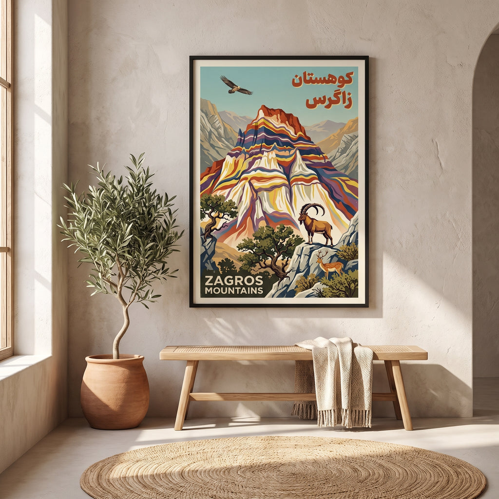 Colors of the Zagros