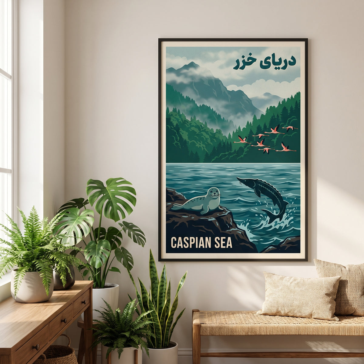 Seal and Sturgeon of the Caspian