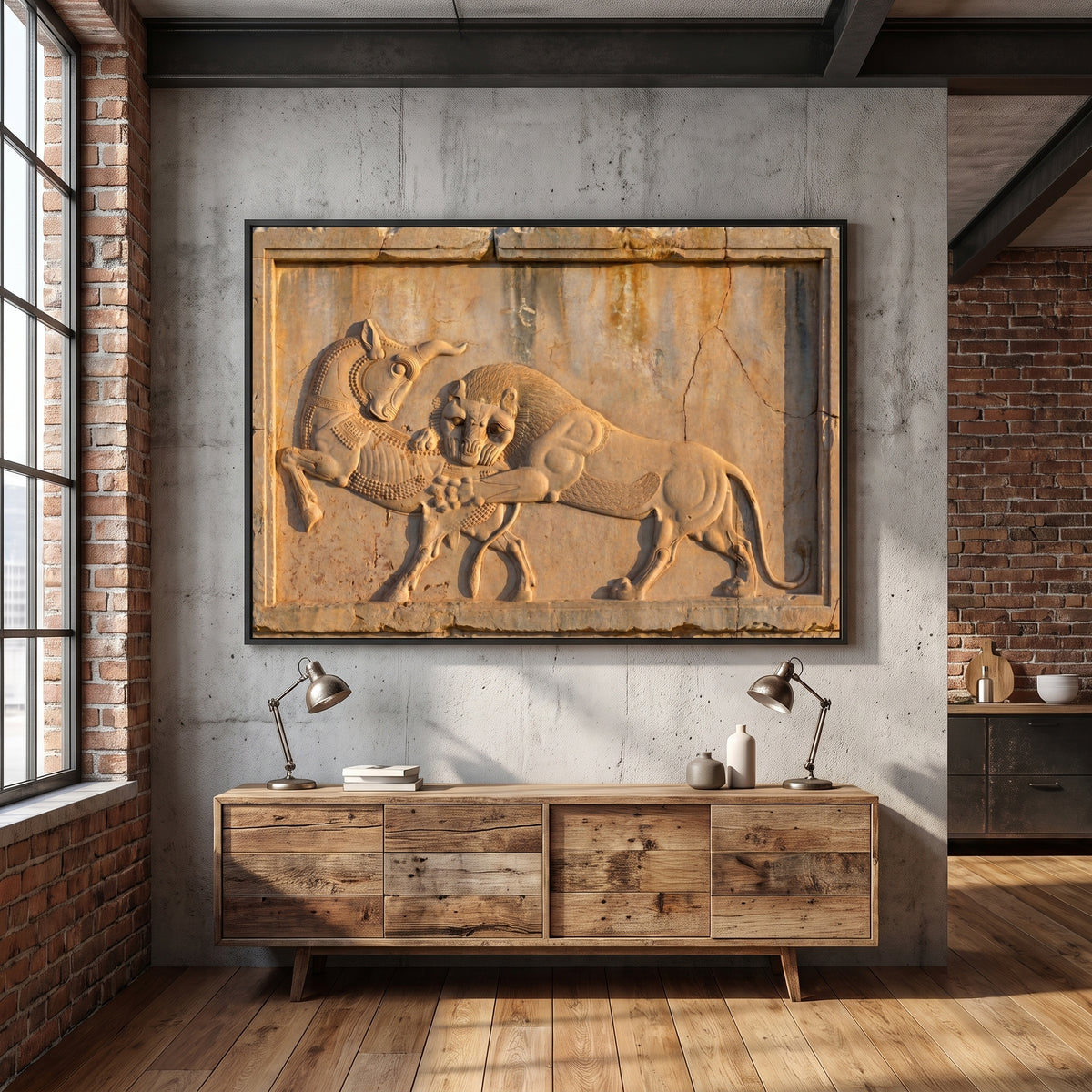 Lion and Bull of Persepolis