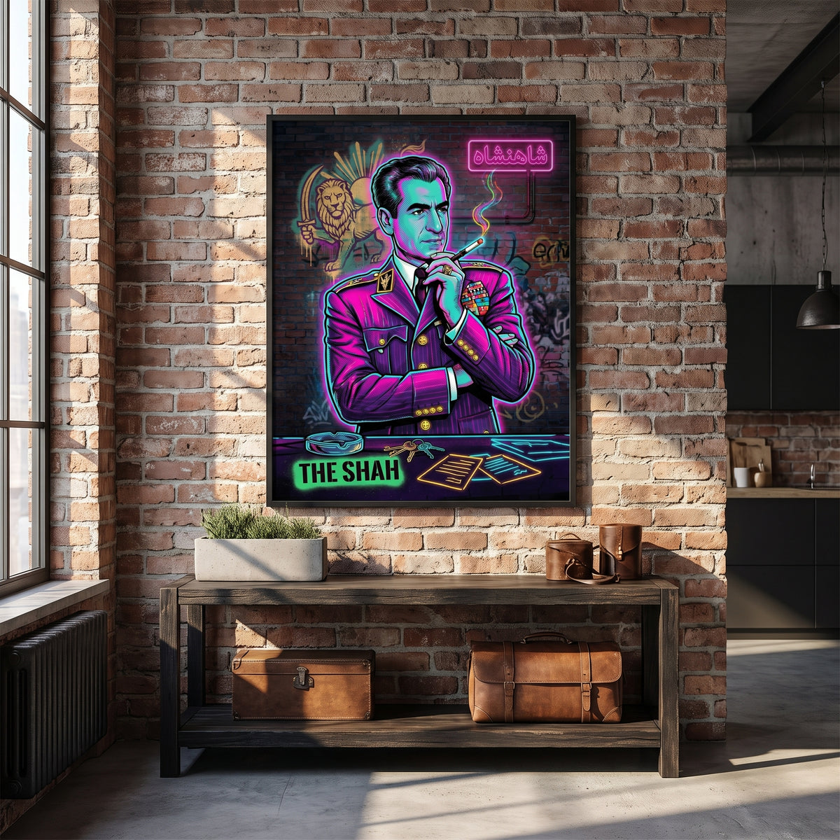 The Shah in Neon