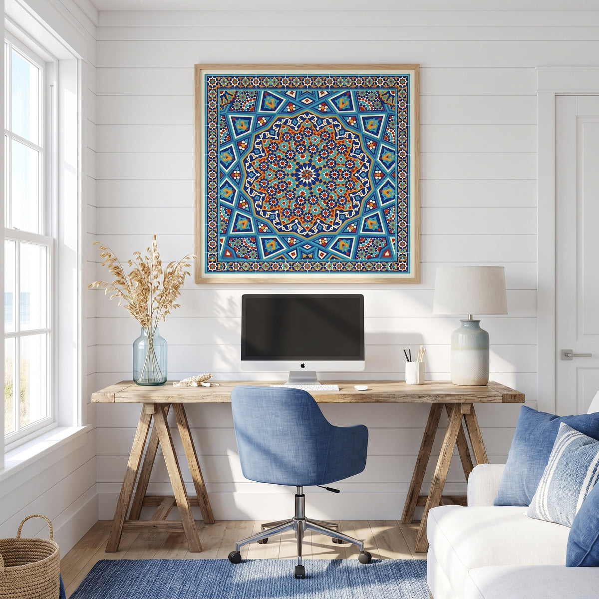 Shamseh in Isfahan Blue