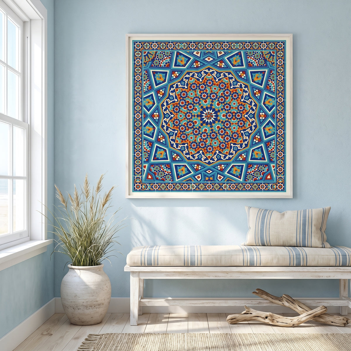 Shamseh in Isfahan Blue