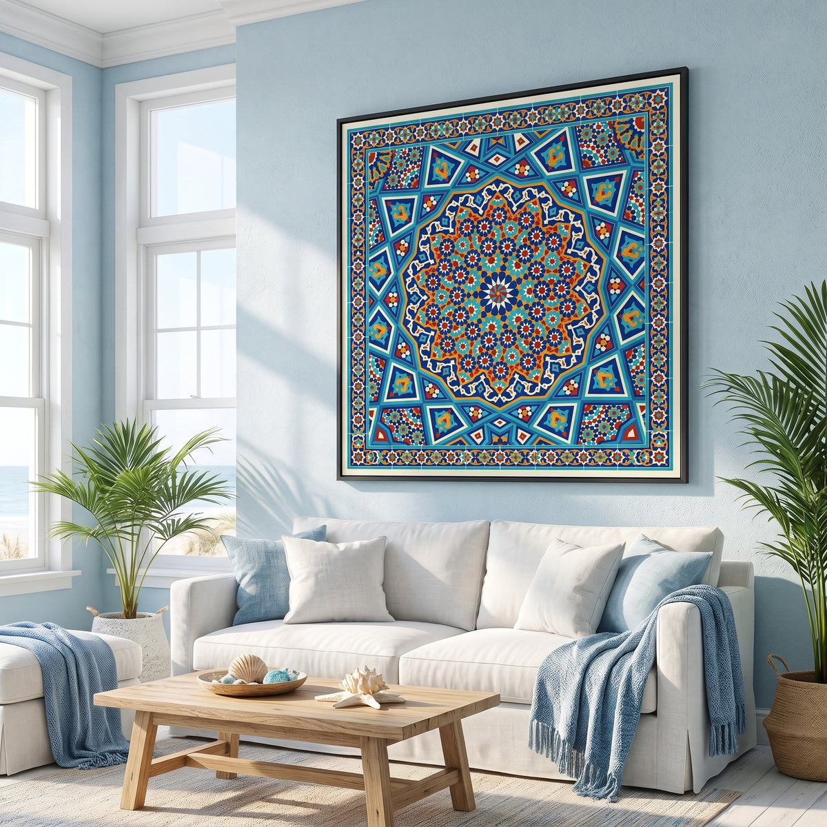 Shamseh in Isfahan Blue