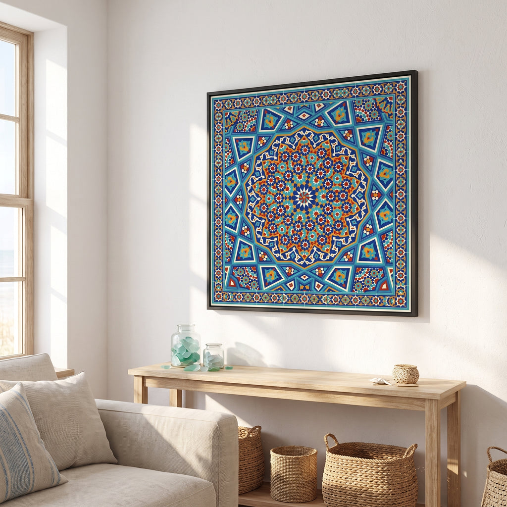 Shamseh in Isfahan Blue