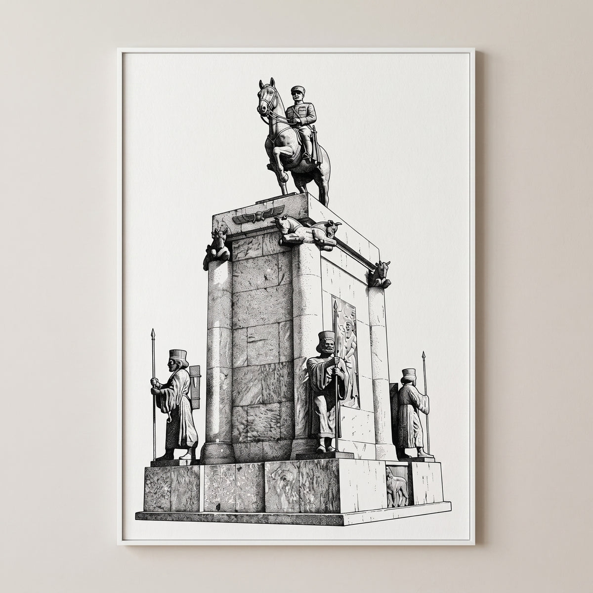 Monument to Reza Shah