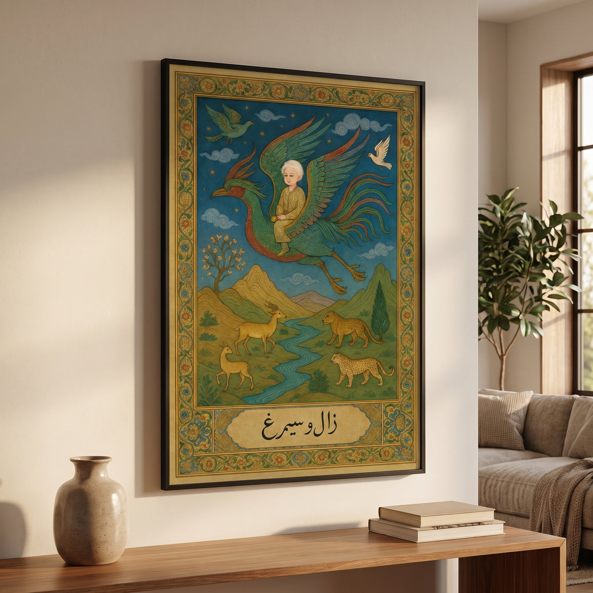 Zal and the Simorgh