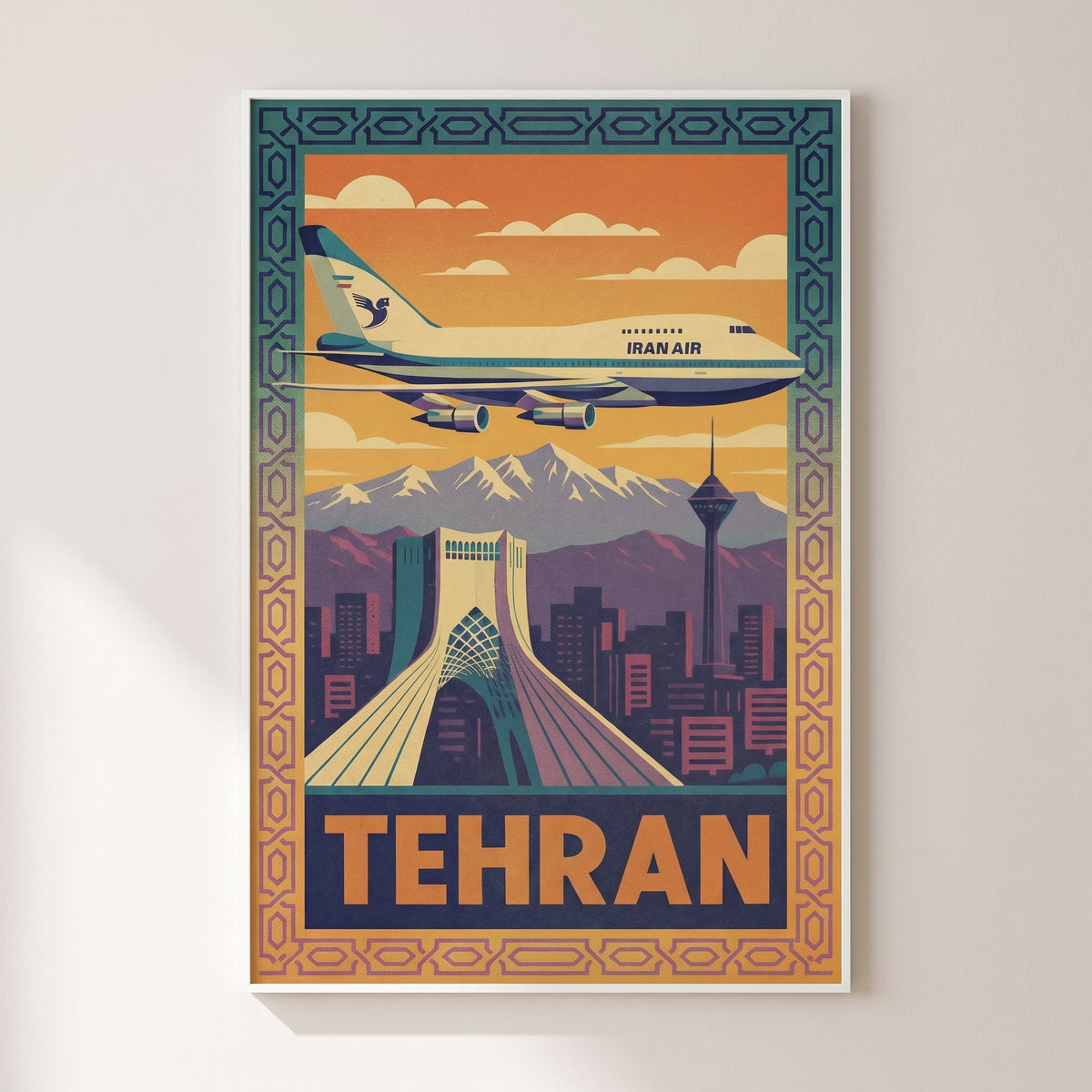Iran Air over Tehran