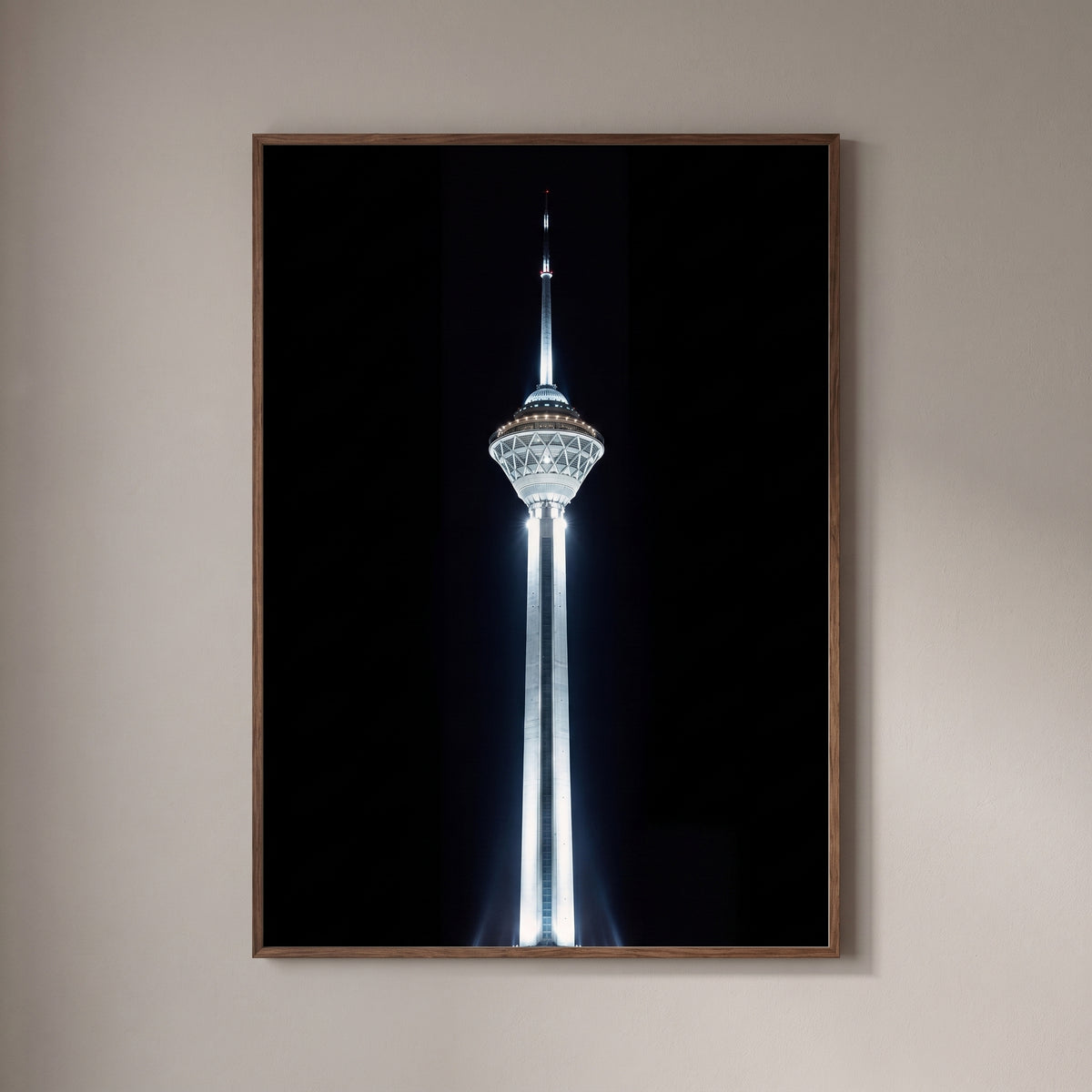 Milad Tower at Night