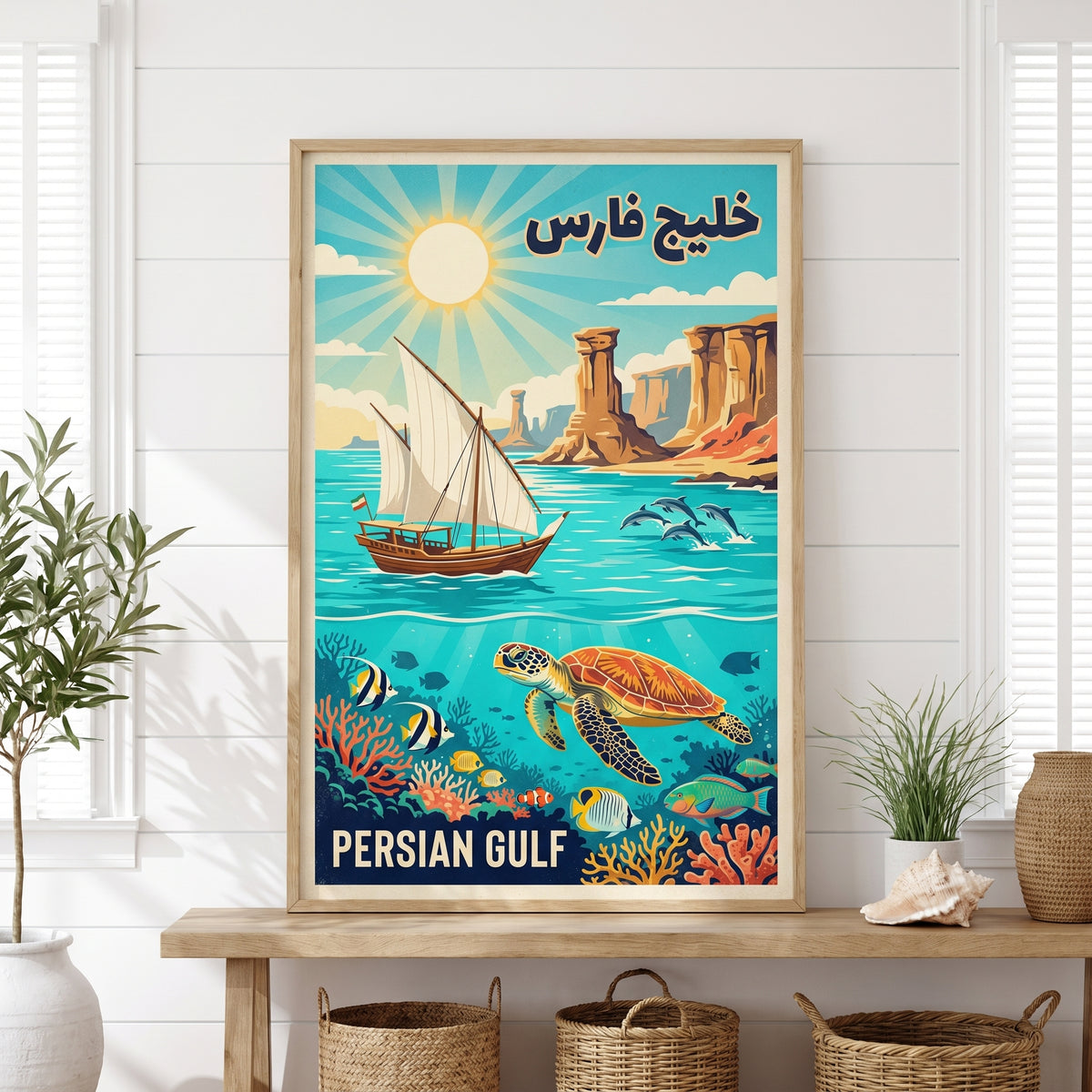 Lenj on the Persian Gulf
