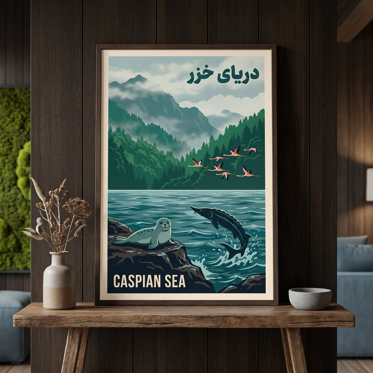 Seal and Sturgeon of the Caspian