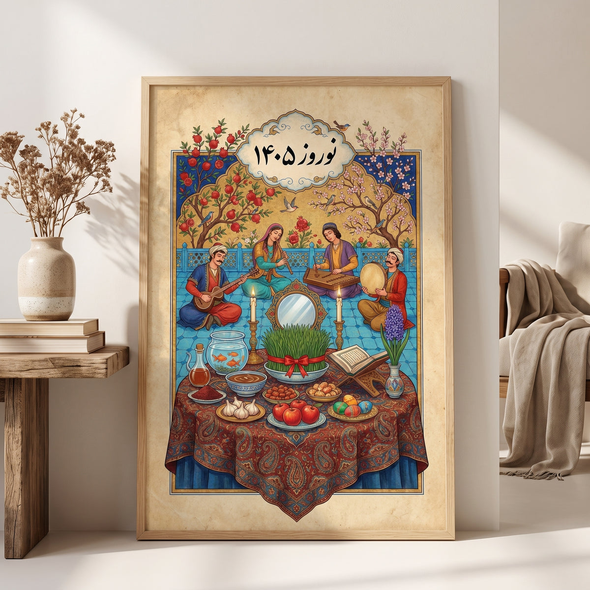Haft-Sin of Nowruz 1405