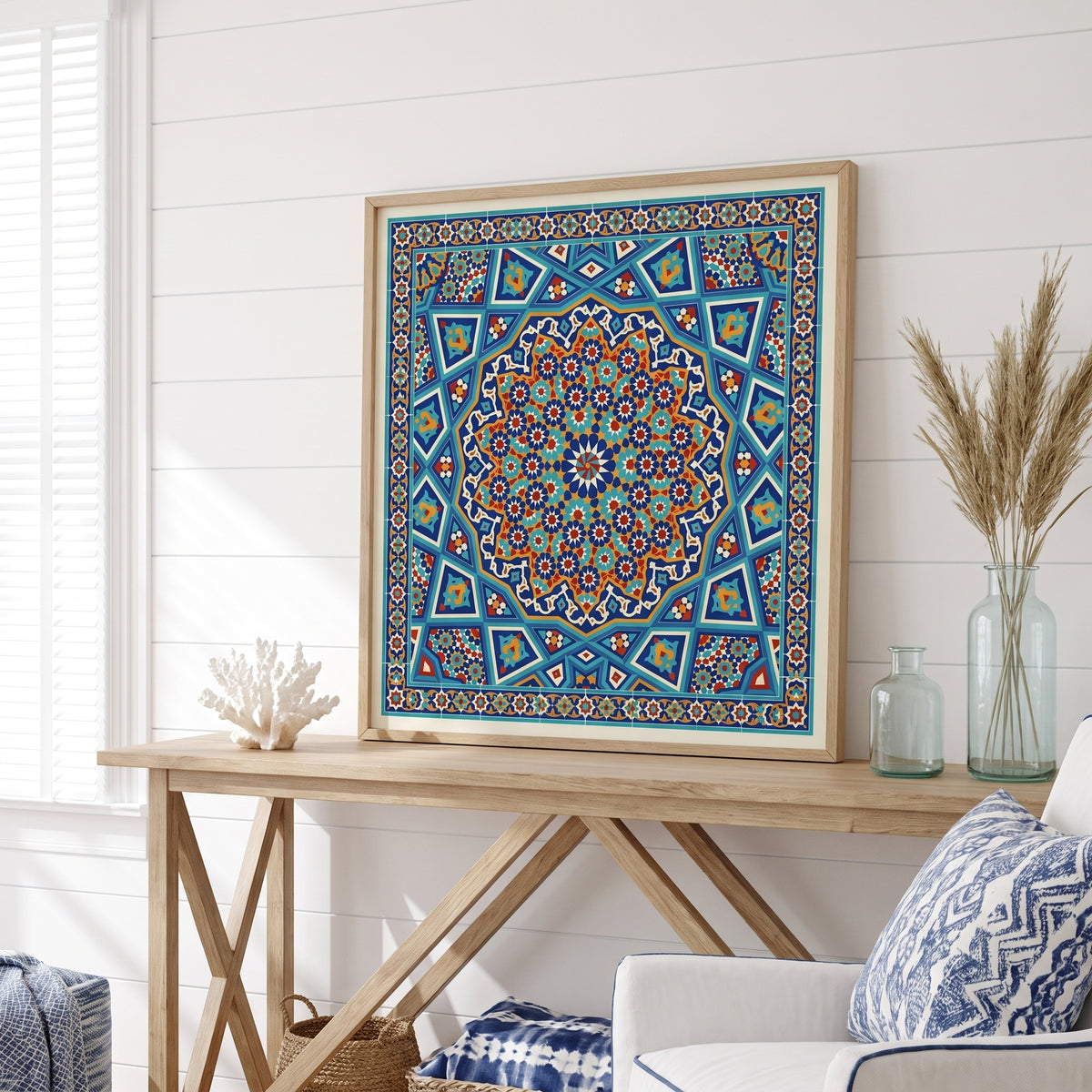 Shamseh in Isfahan Blue