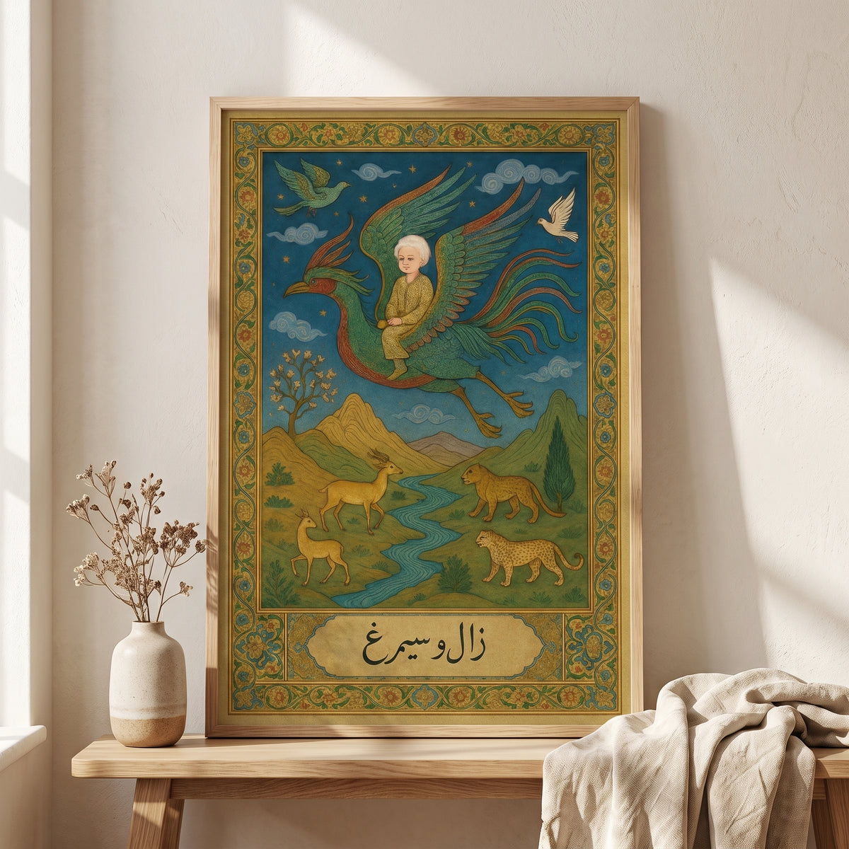 Zal and the Simorgh