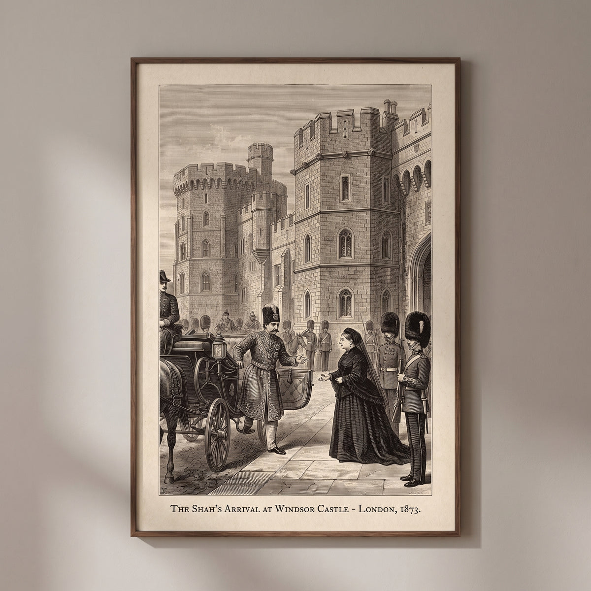 Naser al-Din Shah in Europe