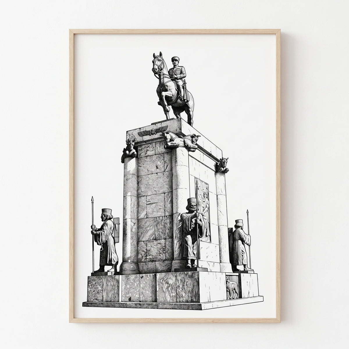 Monument to Reza Shah