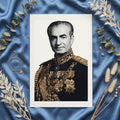 The Shah in Full Regalia