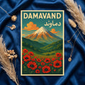 Damavand above the Poppies