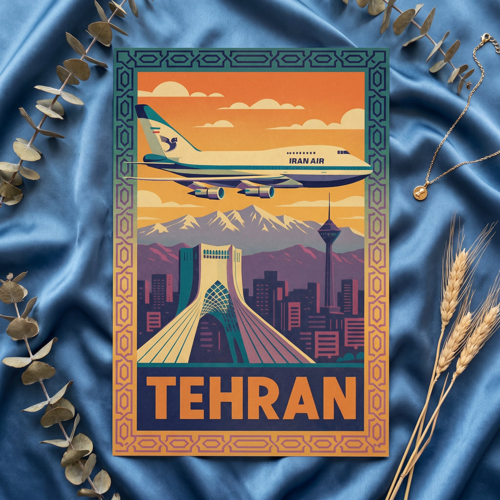 Iran Air over Tehran