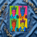 Farah Pahlavi in Four Colors