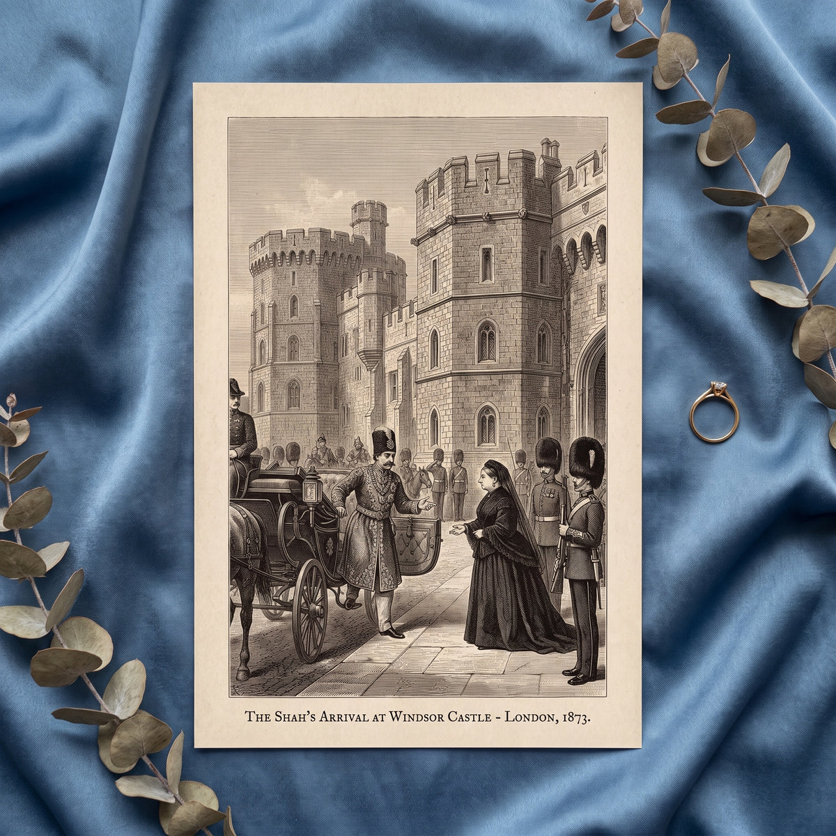 Naser al-Din Shah in Europe