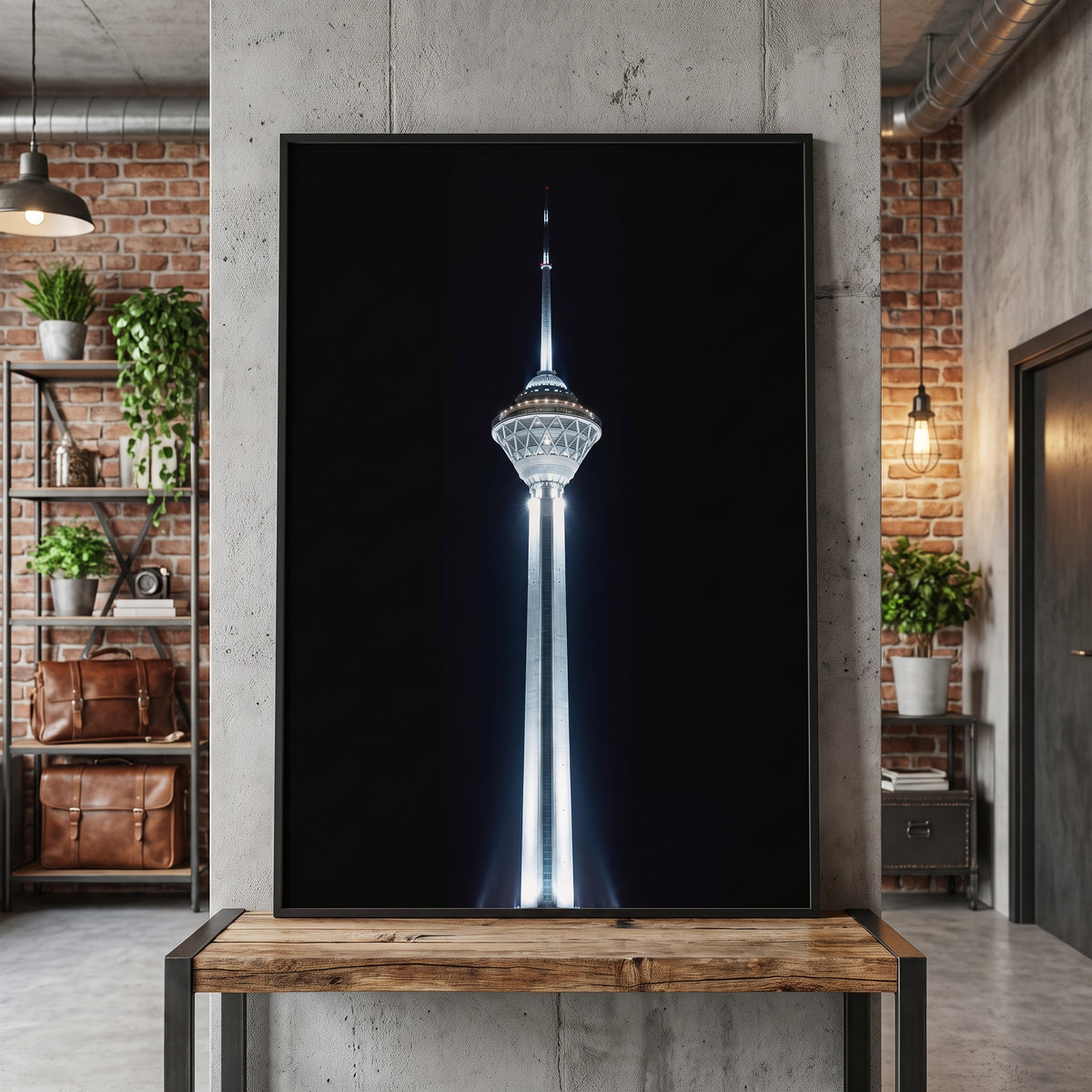 Milad Tower at Night