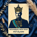 The Shah in Navy and Gold