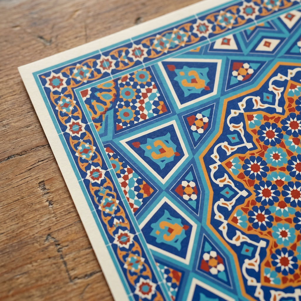 Shamseh in Isfahan Blue