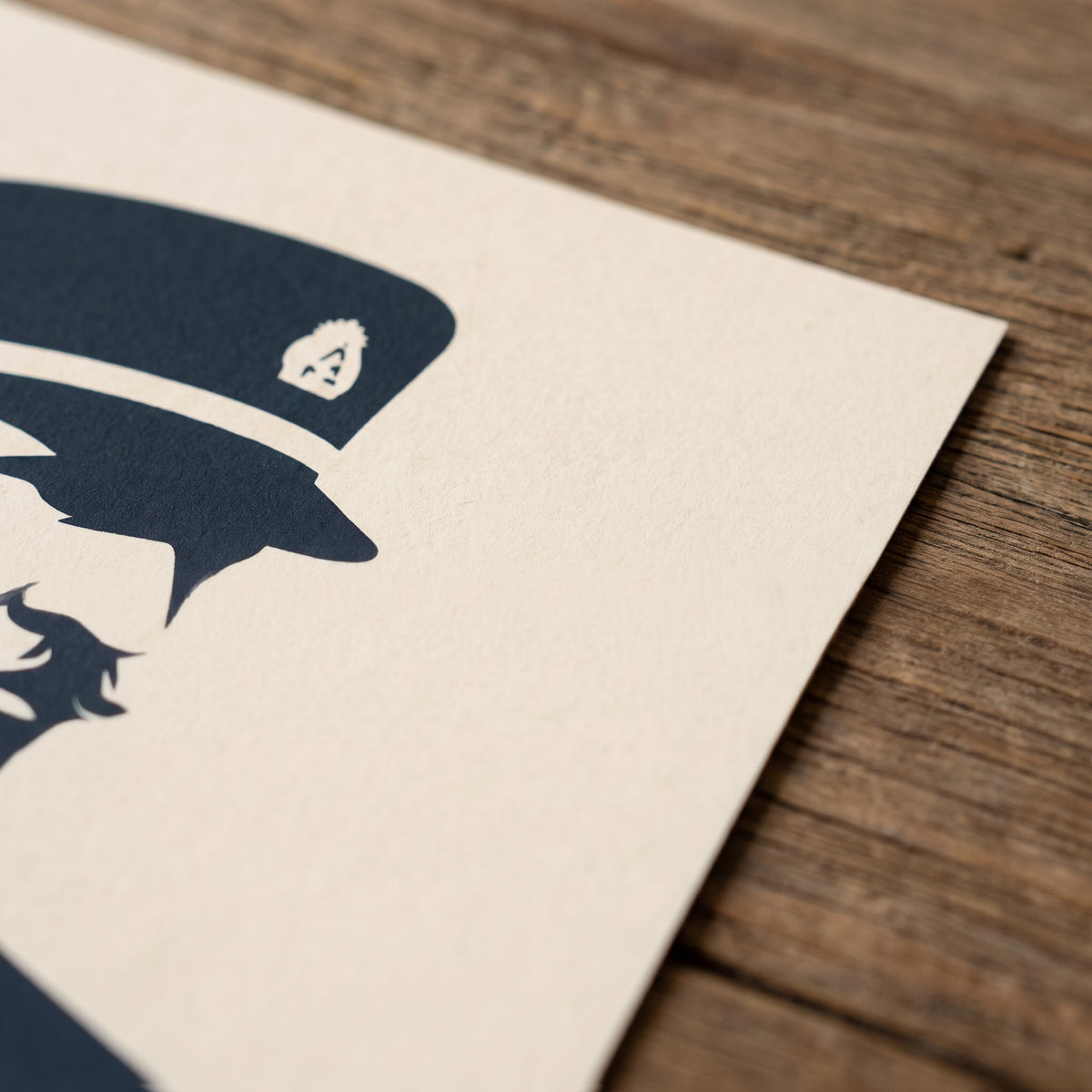 Reza Shah in Silhouette
