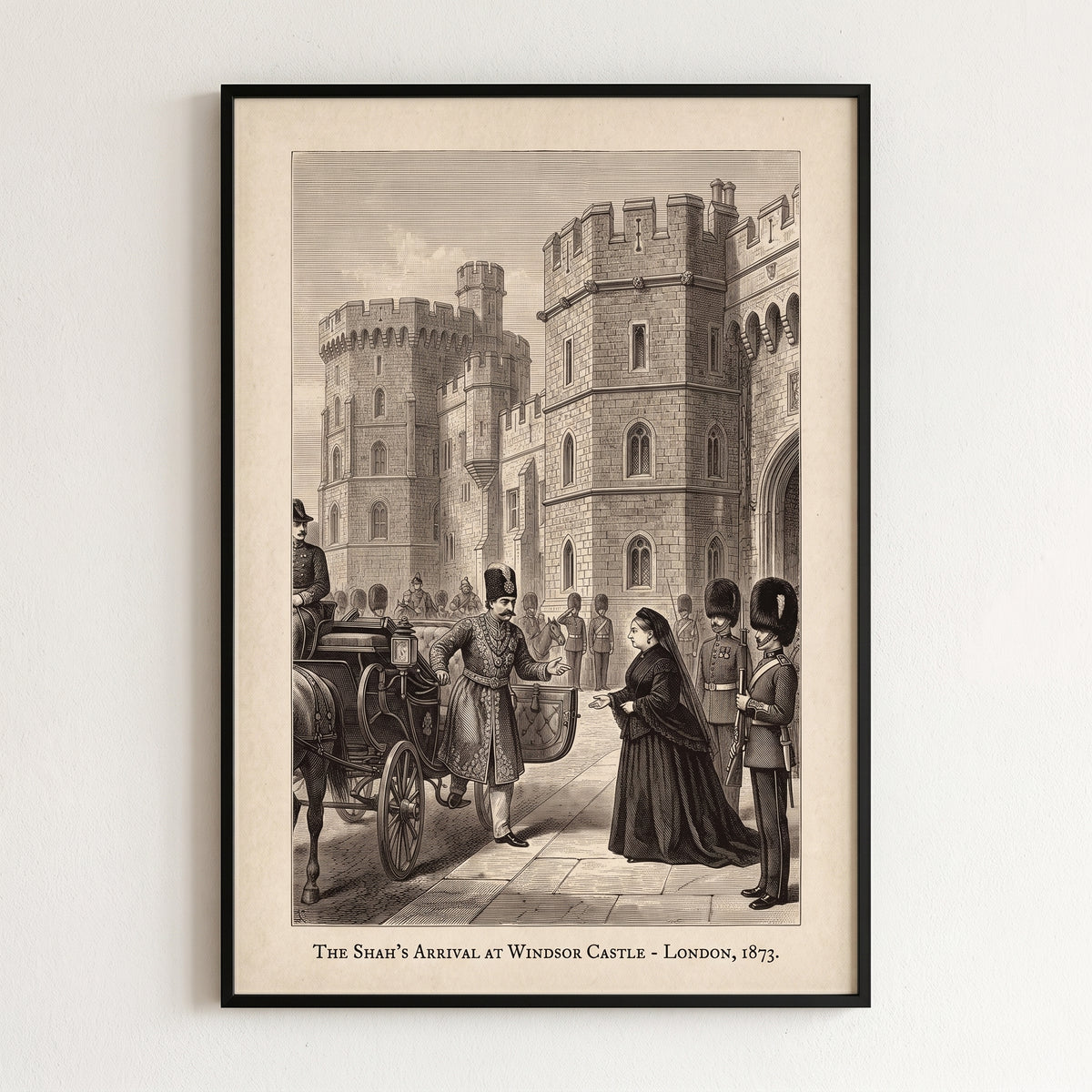 Naser al-Din Shah in Europe