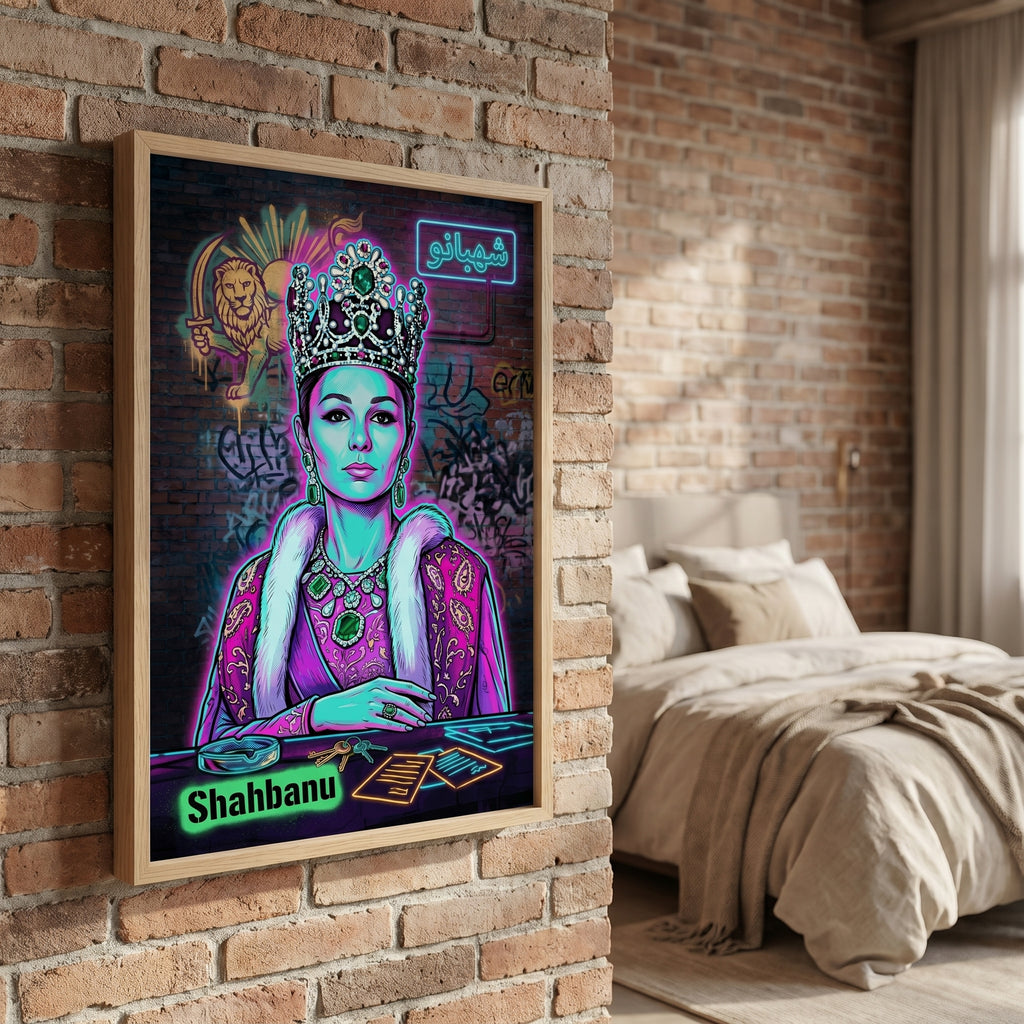 Shahbanu in Neon