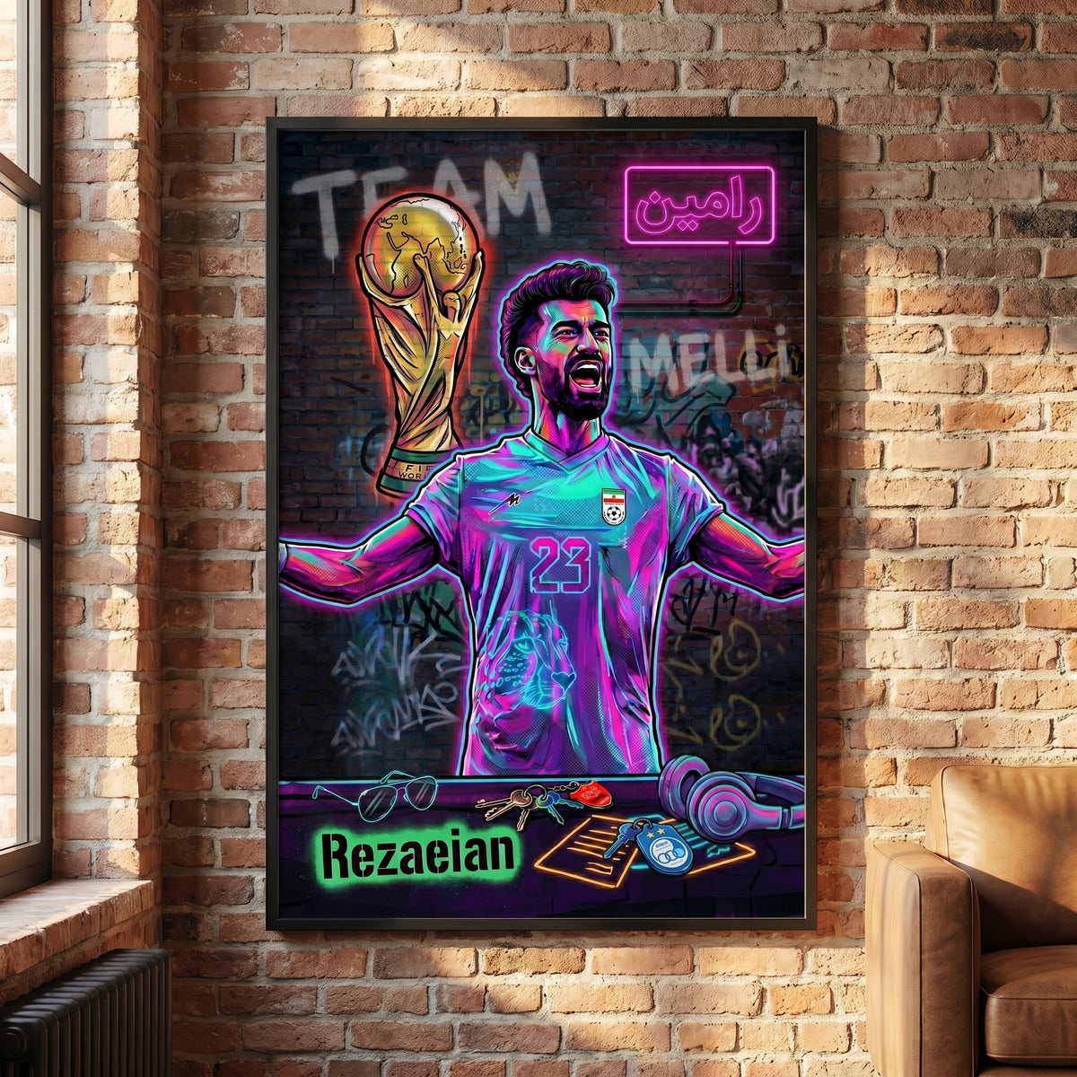 Rezaeian in Neon