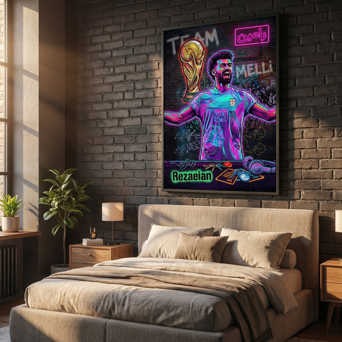 Rezaeian in Neon