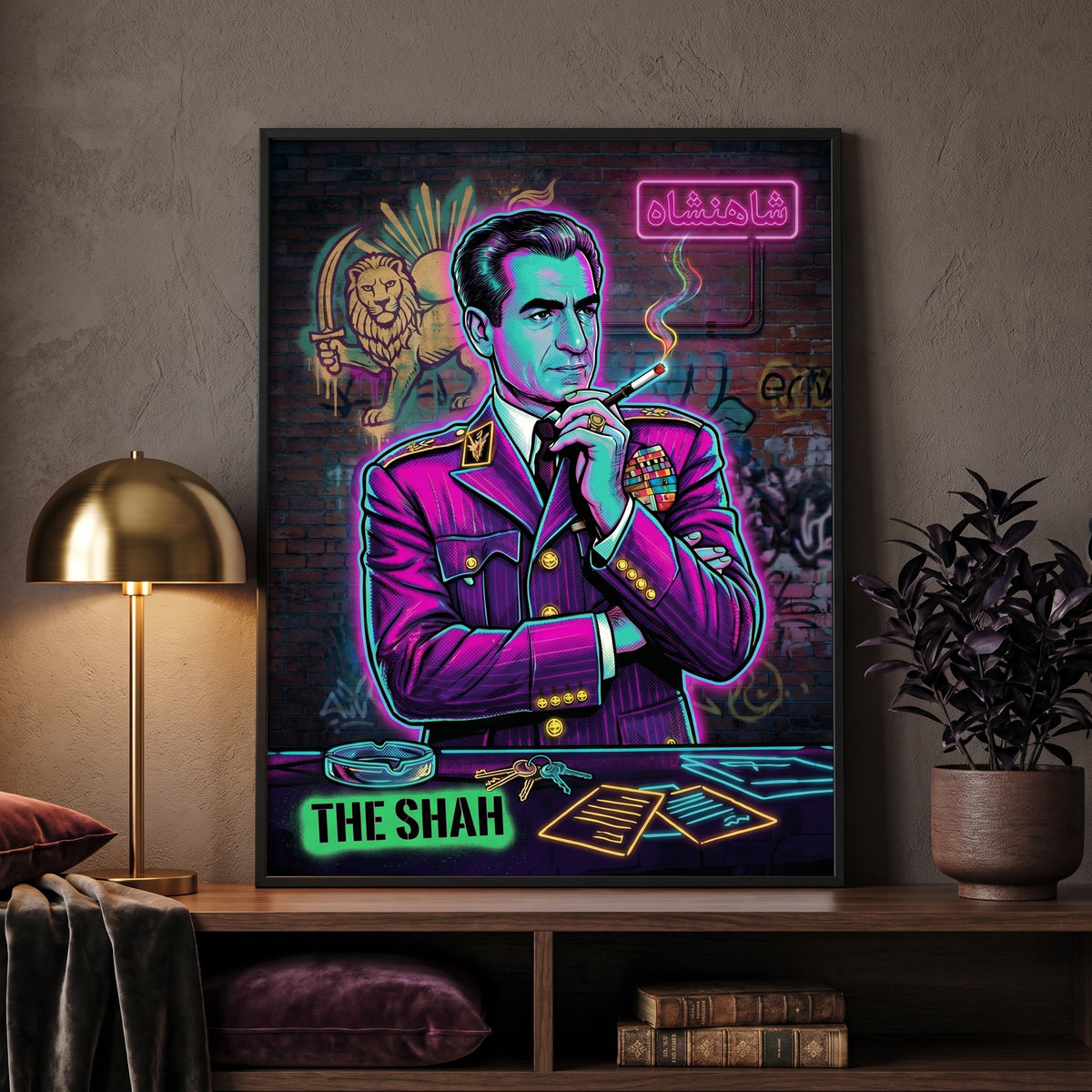 The Shah in Neon