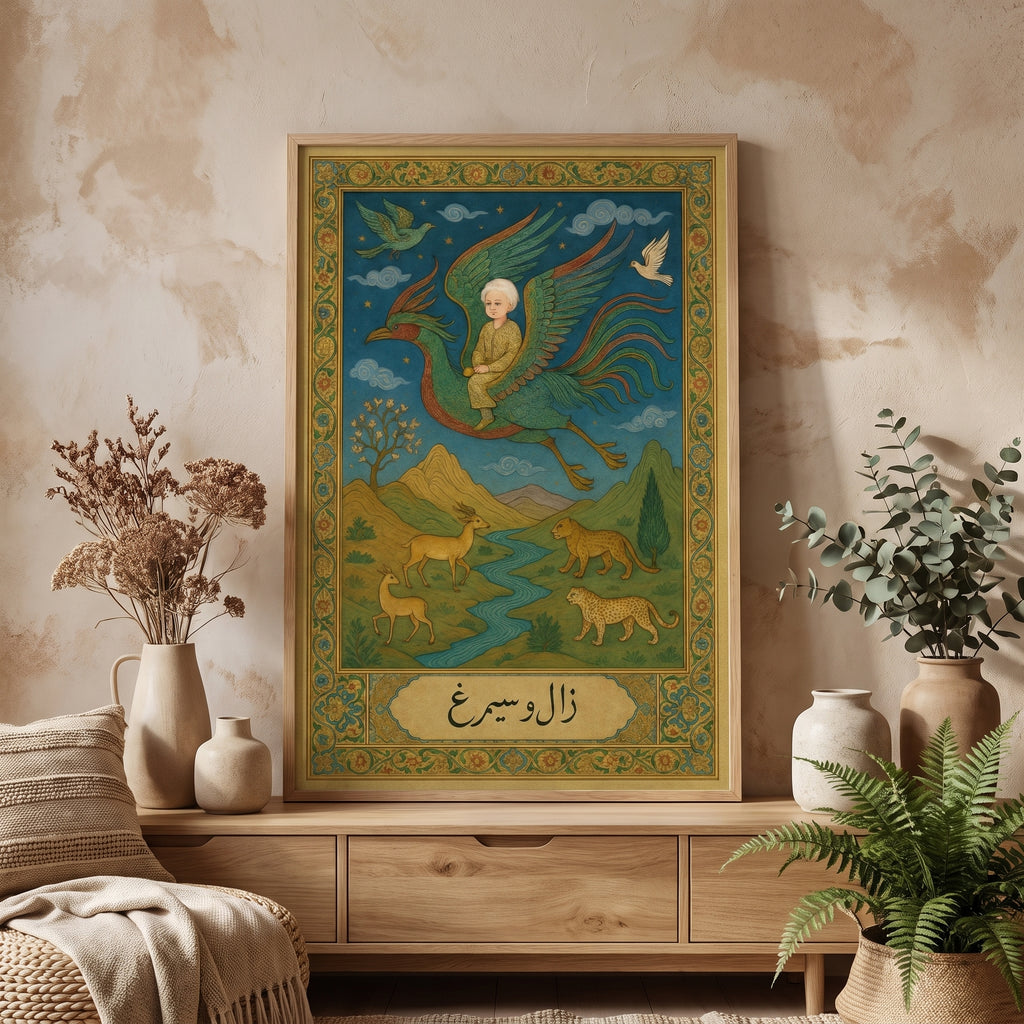 Zal and the Simorgh