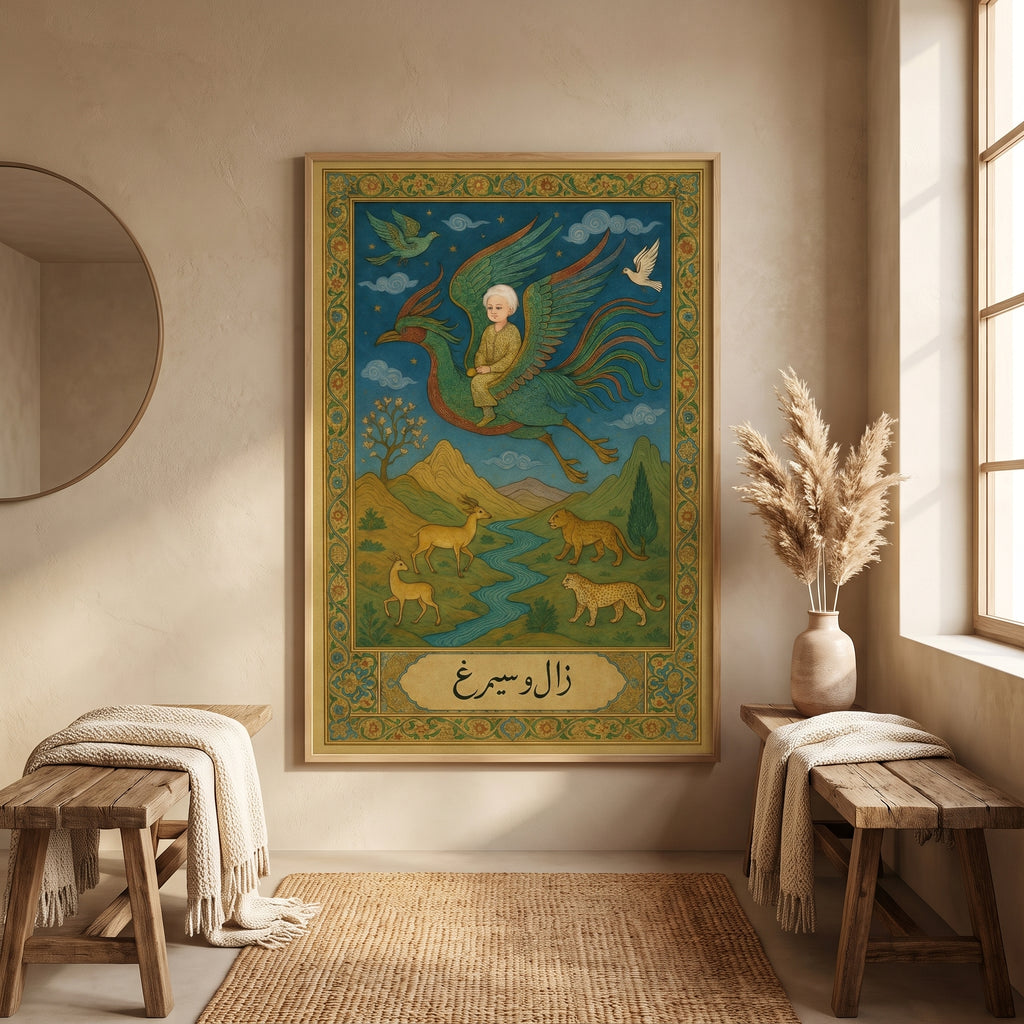 Zal and the Simorgh