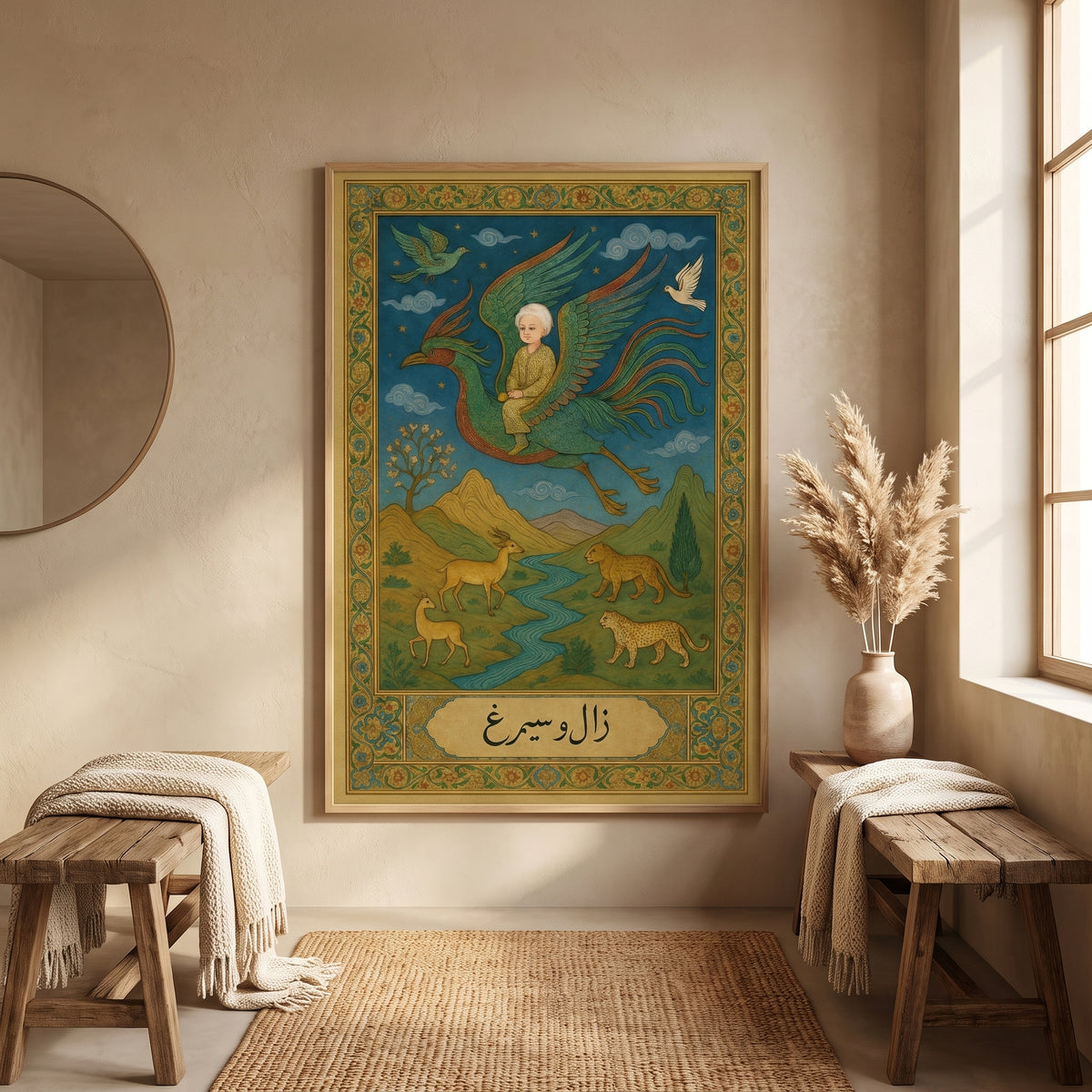 Zal and the Simorgh