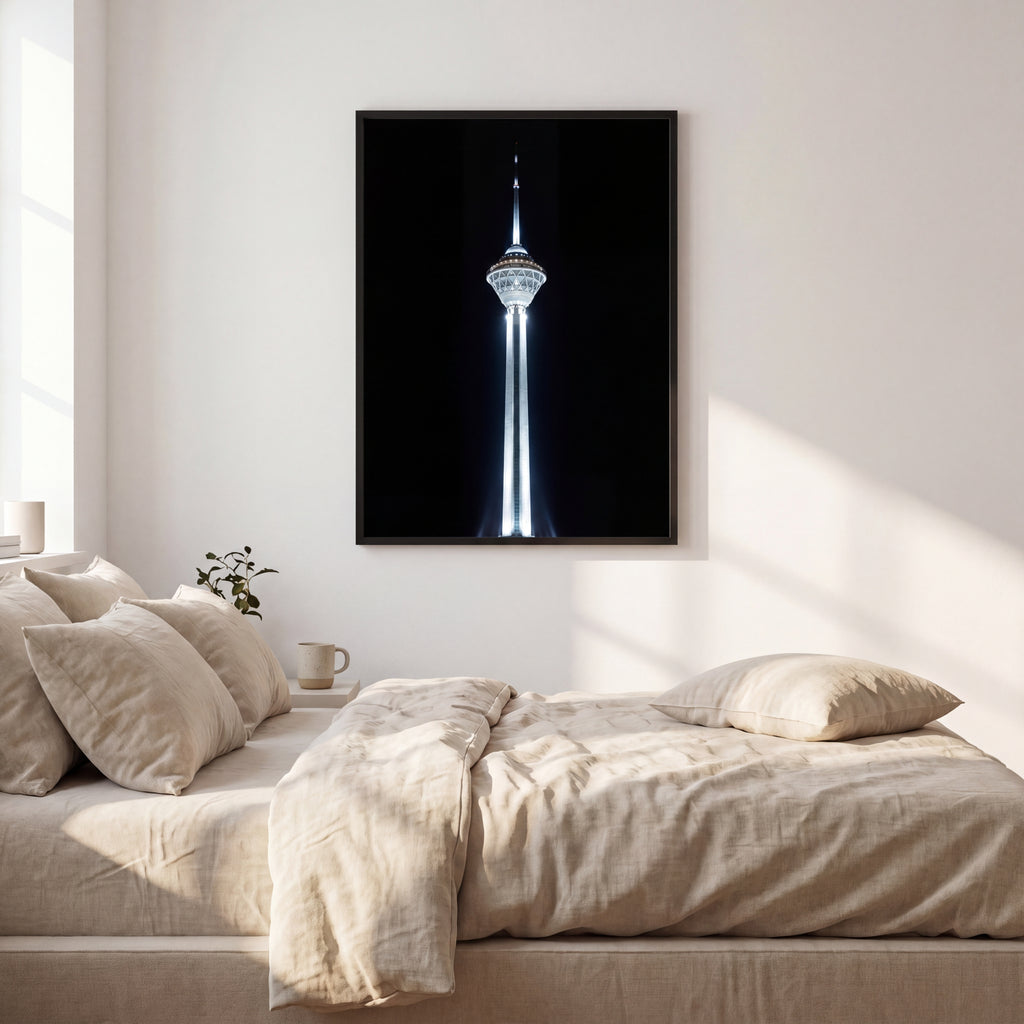 Milad Tower at Night