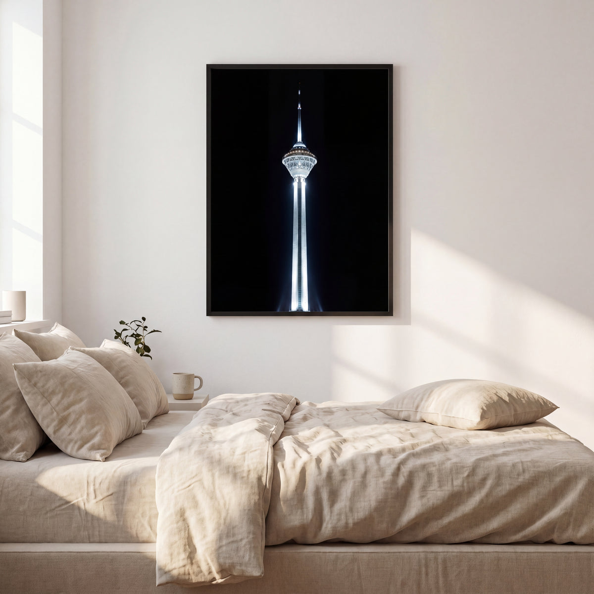 Milad Tower at Night