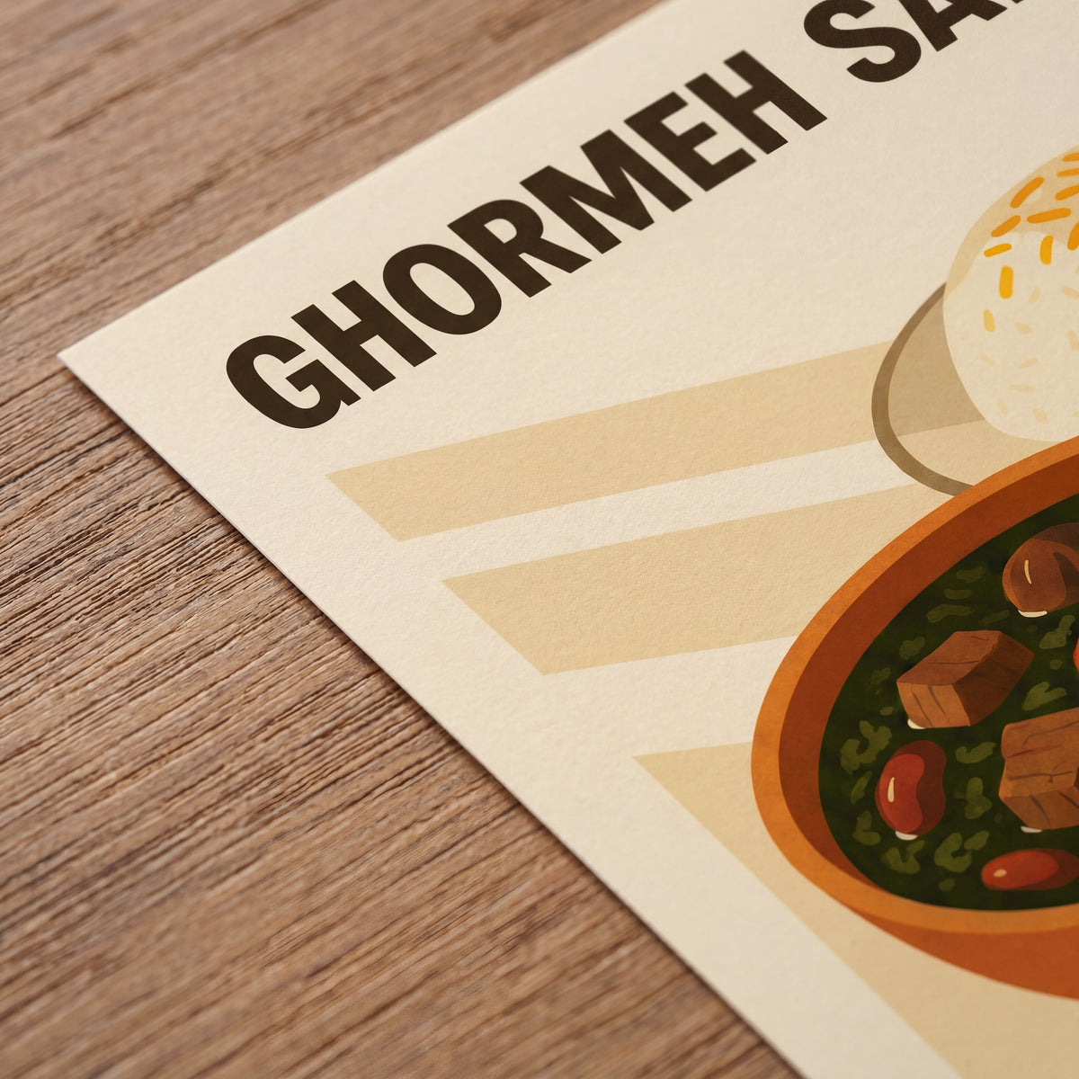 A Bowl of Ghormeh Sabzi