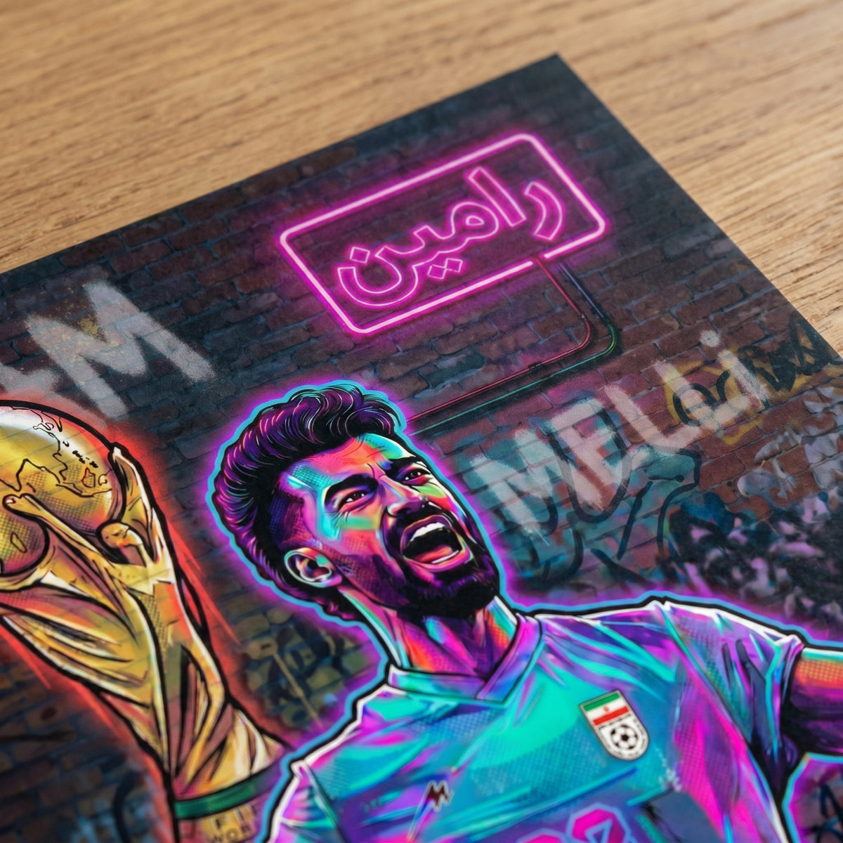 Rezaeian in Neon