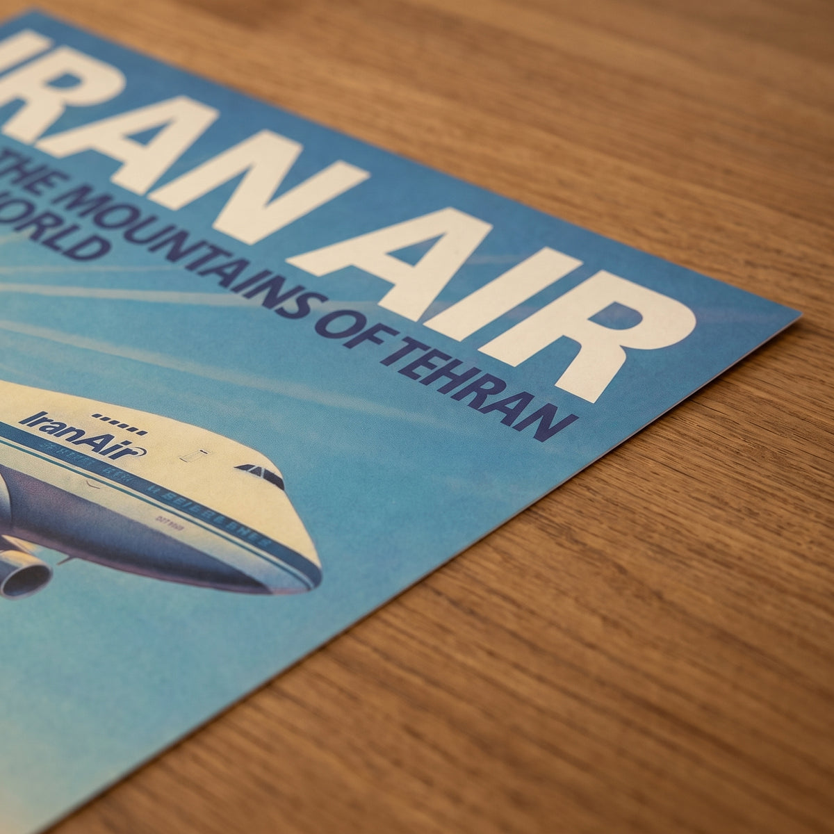 Iran Air over the Alborz