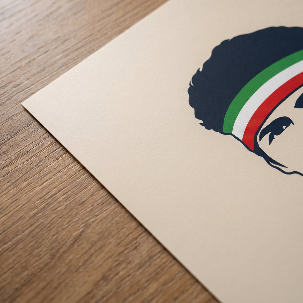 Ali Daei in Iran's Colors