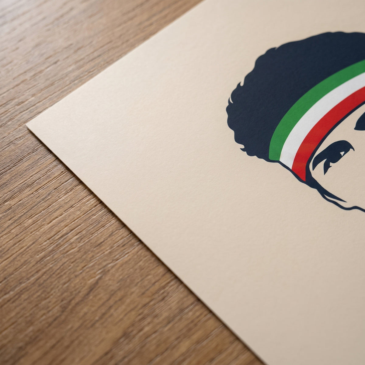 Ali Daei in Iran's Colors
