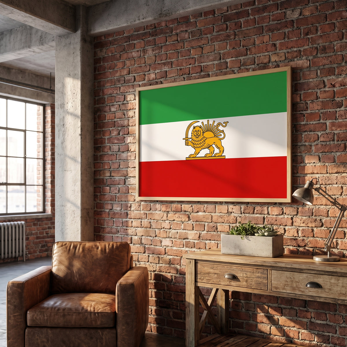 Flag of Imperial Iran